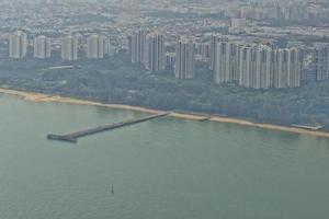 singapore aerial view photo