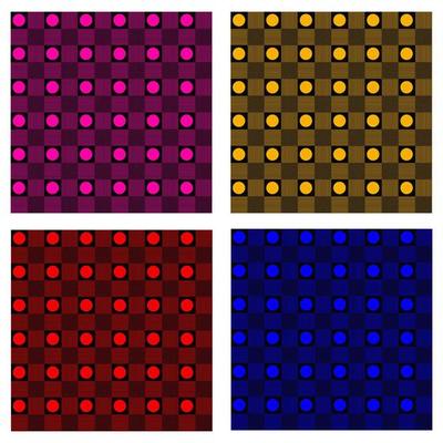 seamless 4 color pattern can be used for book covers, wrapping paper, decorations and others