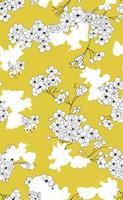 Seamless Floral Pattern in vector. vector