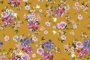 Seamless Floral Pattern in vector. vector