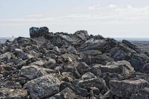 big island lava fields photo