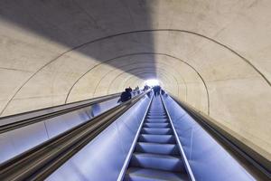 Washington DC Metro escalator photo