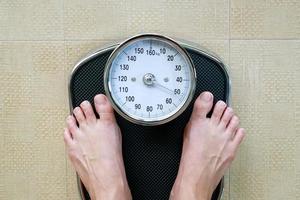 Weight scales for obese people photo