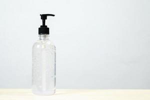 hand sanitizer for protection coronavirus or Covid-19 photo