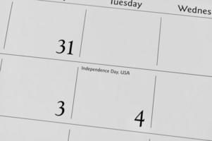 día de la independencia, estados unidos - 4 de julio foto