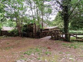 The Recreational watermill Area. Pedroso, Naron, Galicia, Spain photo