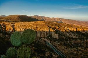 gran cañón paisaje desierto en méxico foto