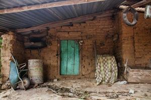 Abandoned rural house in Mexico photo