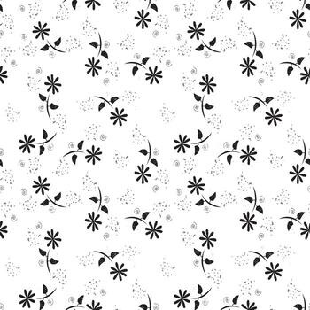 Flower vector pattern