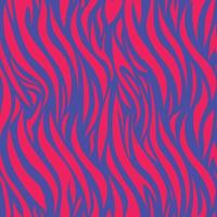 Vector illustration of violet and pink stripes forming seamless pattern of zebra hide