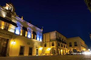 Santiago de queretaro mexico at night Premium Photo