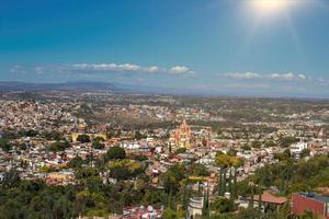 Postcard from San Miguel de Allende, Guanajuato, Mexico with copyspace photo