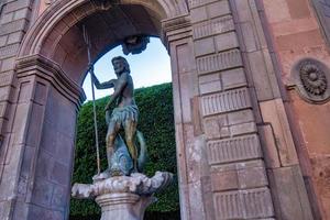 fuente de neptuno en querétaro, méxico foto