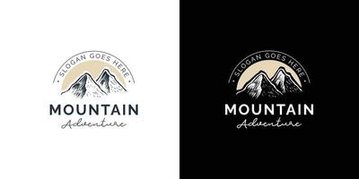 adventure logo design concept. The wild exploring vector