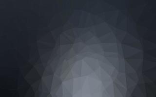 Dark BLUE vector polygon abstract background.