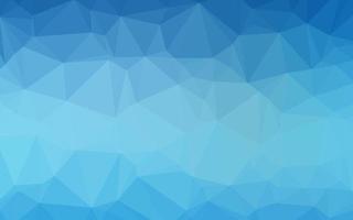 Light BLUE vector polygon abstract backdrop.