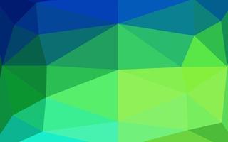 Dark Blue, Yellow vector shining triangular background.