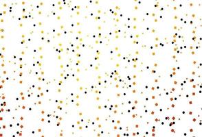 Light Orange vector layout with circles, lines, rectangles.