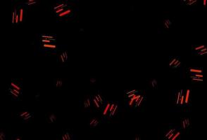 Dark orange vector backdrop with long lines.