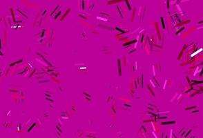textura de vector de color rosa claro con líneas de colores.