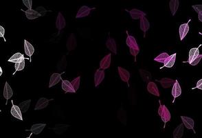 Dark Pink vector hand painted background.