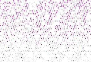 Light Pink vector template with circles.