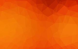 Light Orange vector polygonal template.