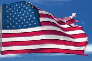 Usa American flag stars and stripes photo