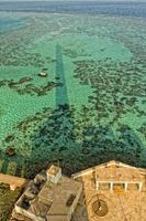 sanganeb mar rojo lightouse arrecife vista foto