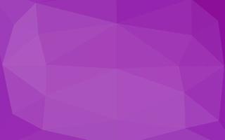 Light Purple vector shining triangular background.