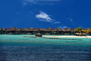 maldives white sand paradise resort beach view photo