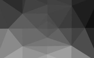 plata oscura, telón de fondo de mosaico abstracto vector gris.