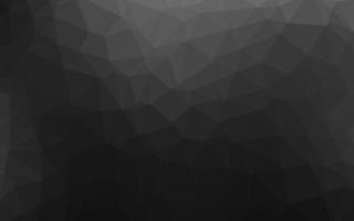 Dark Silver, Gray vector shining triangular pattern.