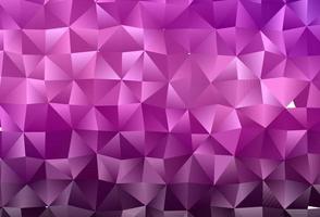 Dark Purple vector abstract polygonal texture.