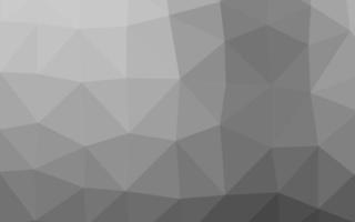 Light Silver, Gray vector triangle mosaic template.