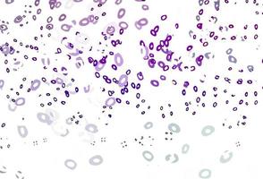 Light Purple vector texture with disks.