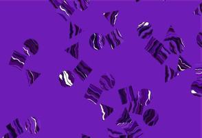 Light Purple vector cover in polygonal style with circles.