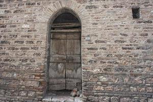 Medieval buildings in Umbria photo