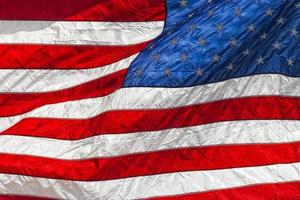 Usa American flag stars and stripes detail photo
