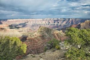 vista del gran cañón foto