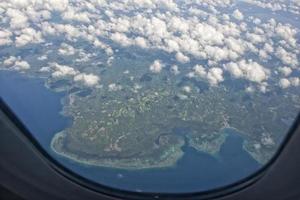 Indonesia Sulawesi Manado Area Aerial view photo