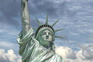 estatua de la libertad - manhattan - nueva york foto