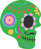 Day of the dead icon, png