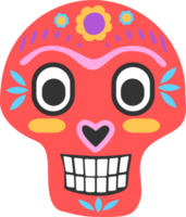 Day of the dead icon, png