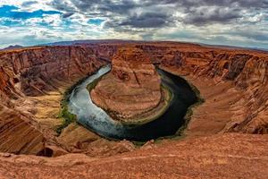 horseshoe bend page arizona view photo