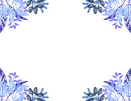 herbal frame transparent png