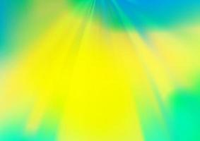 Light Blue, Yellow vector glossy bokeh pattern.