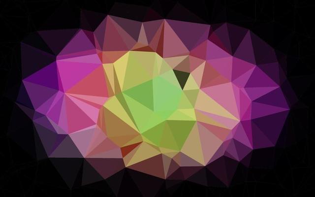 Light Multicolor, Rainbow vector blurry triangle texture.
