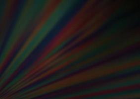Dark Black vector abstract bokeh pattern.