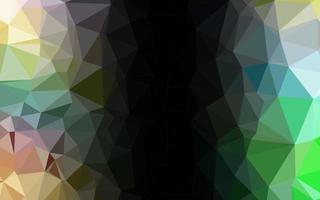 Light Multicolor, Rainbow vector polygon abstract layout.